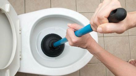 clogged sewer vent